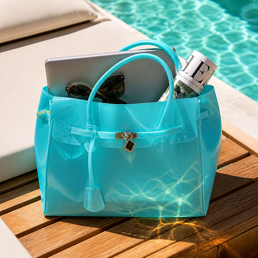 Jello Tote Azur